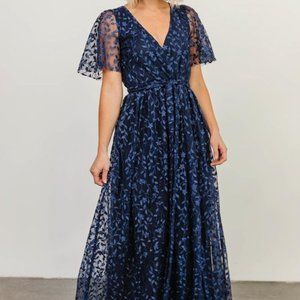 Baltic Born Marseille Embossed Maxi Dress